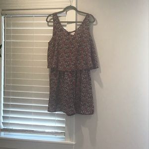 Xhilaration Bright Floral Romper